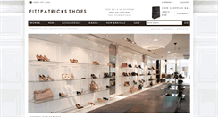 Desktop Screenshot of fitzpatricksshoes.com